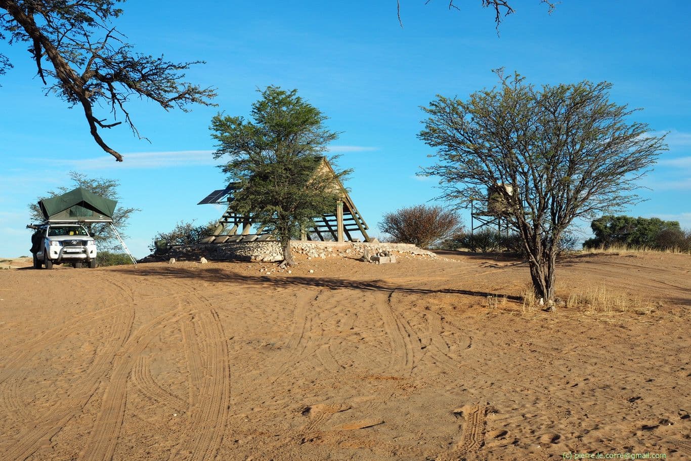 Rooiputs camp #5 on the Botswana side