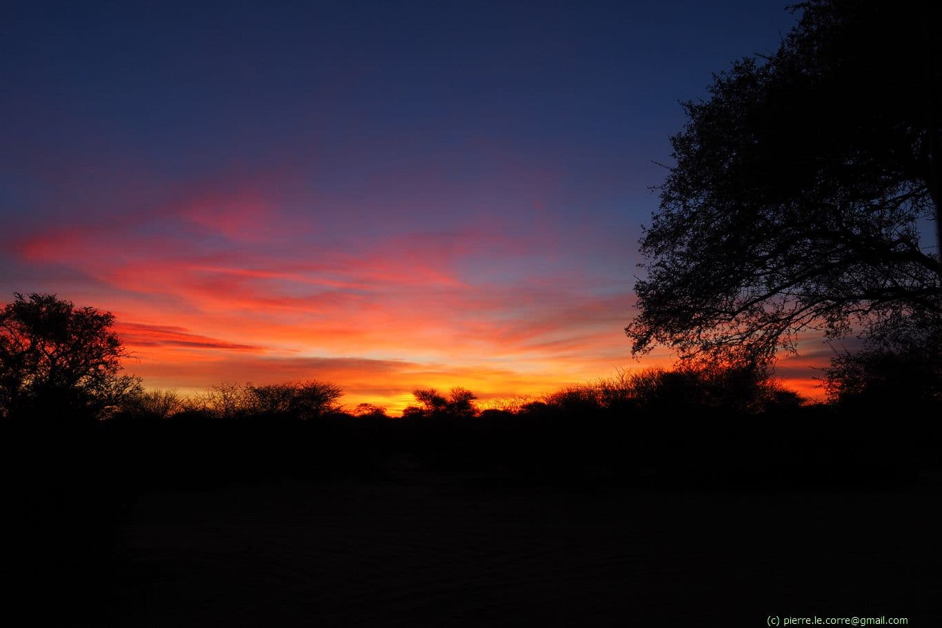 Sunset at Matopi camp