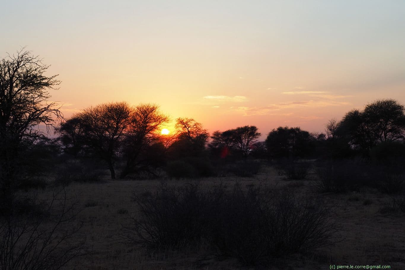 Sunset at Matopi camp #2 (reserve camp)