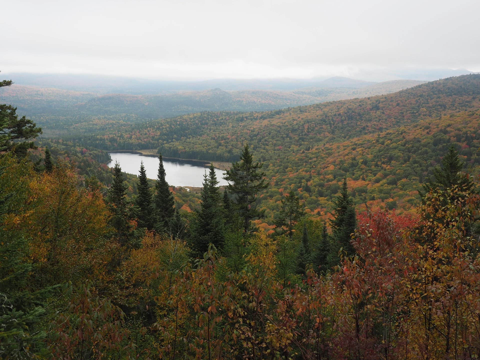 Parc national du Mont-Tremblant, randonnée du Centenaire