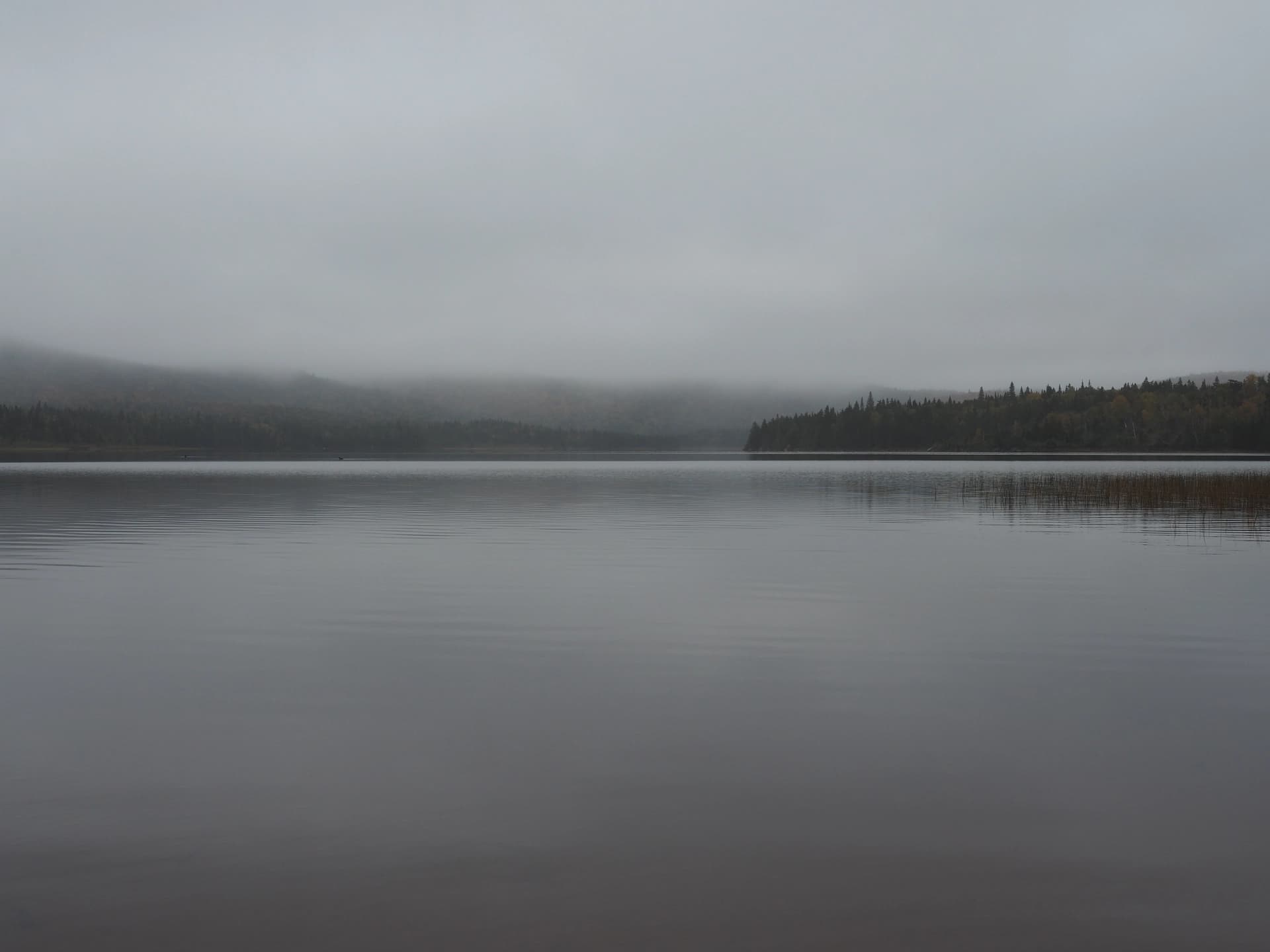 Mont-Tremblant National Park, crossing the park from East to West