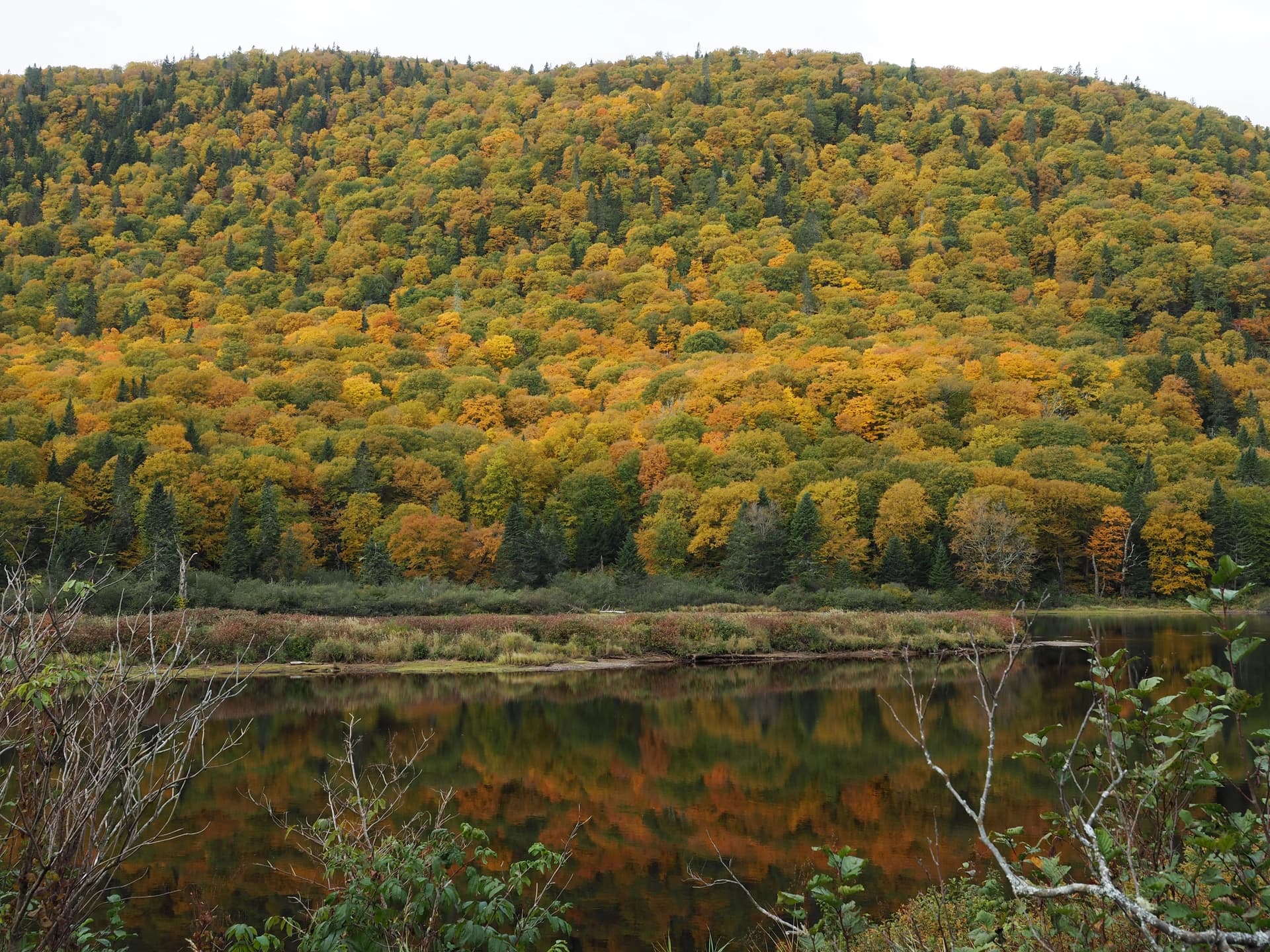 departure from Jacques Cartier Park