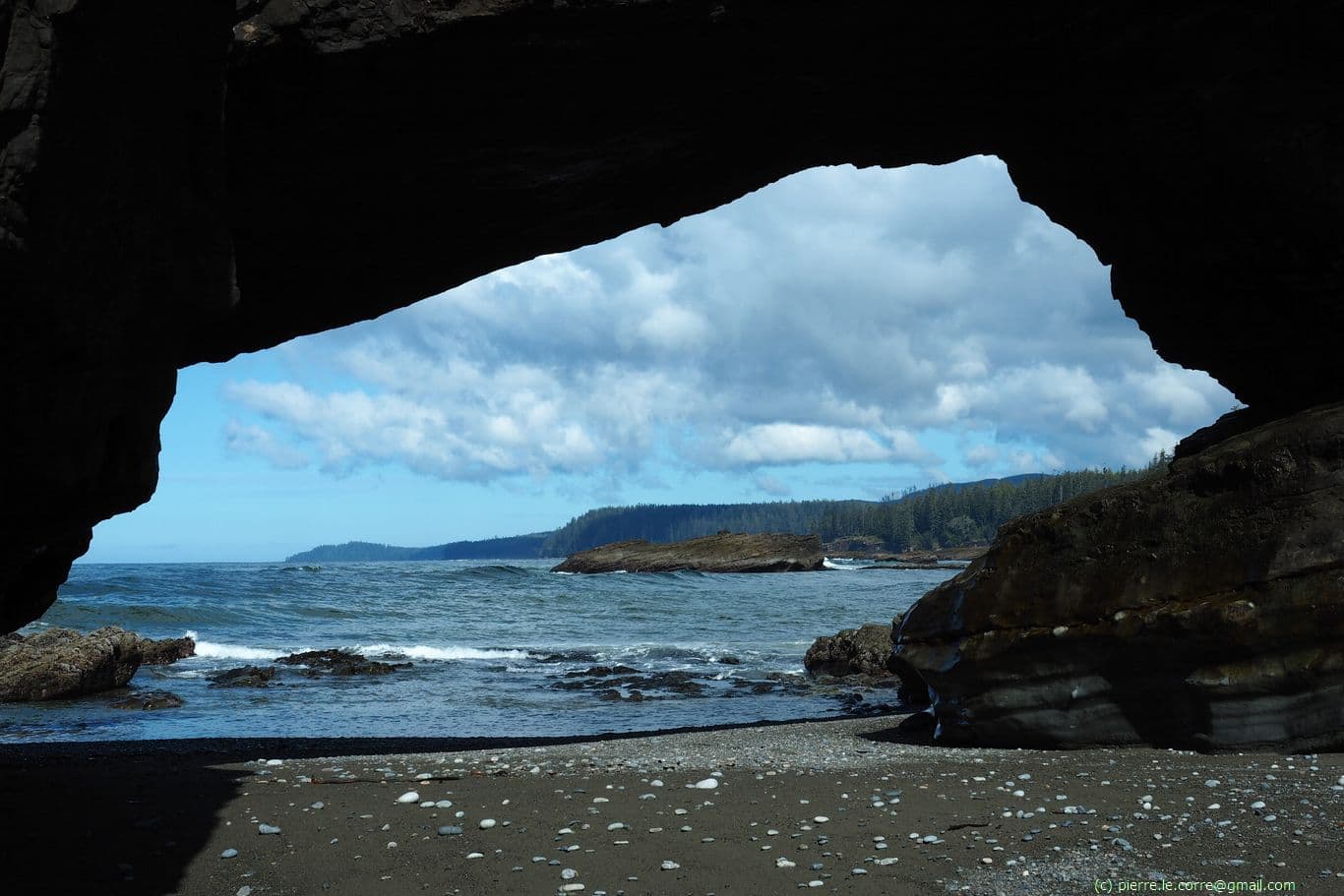 Autre arche sur la plage