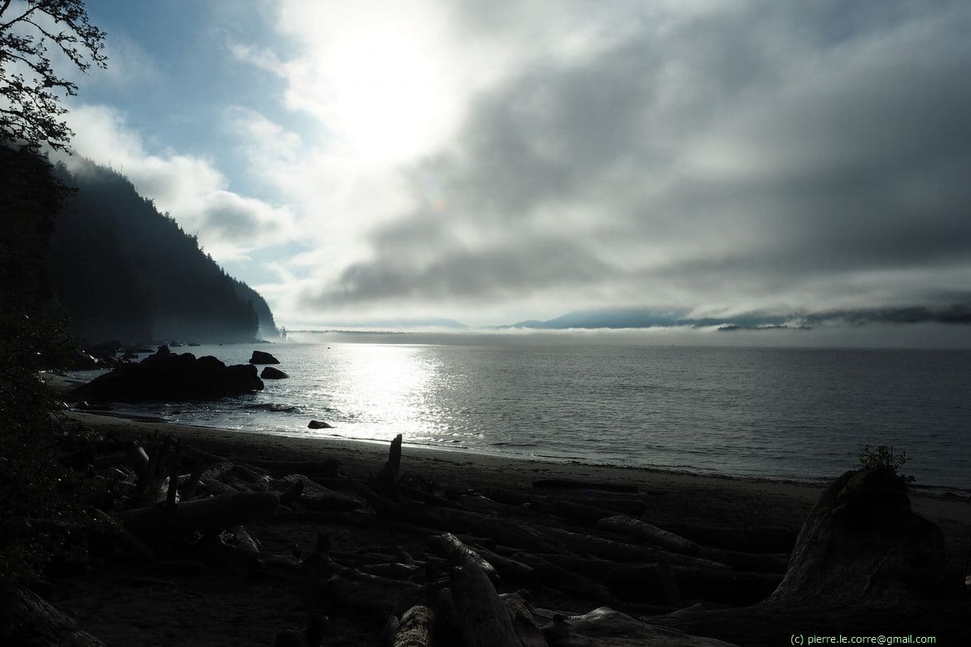 Lever du jour à Thrasher Cove