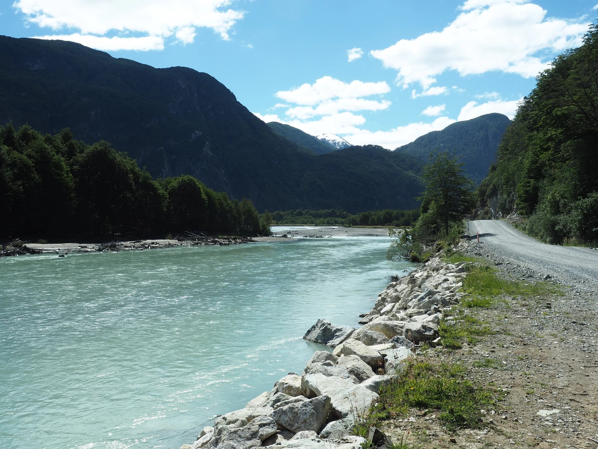 La piste rugeuse de la Carretera Austral