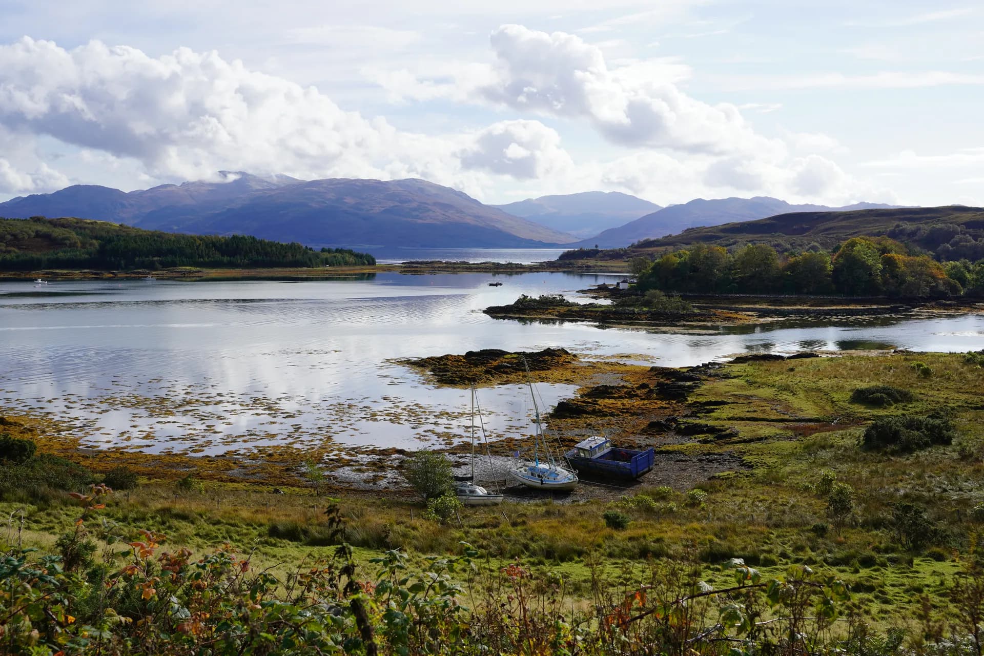 La baie d’Isleornsay sur l’île de Skye