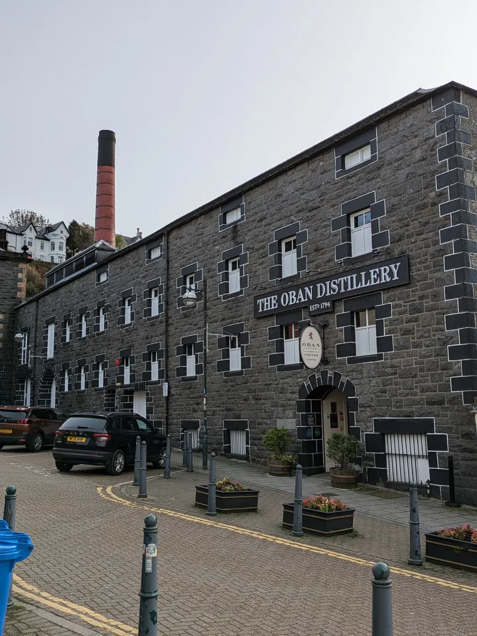 Visite de la vieille distillerie d'Oban, située sur le continent…  dans la ville d'Oban