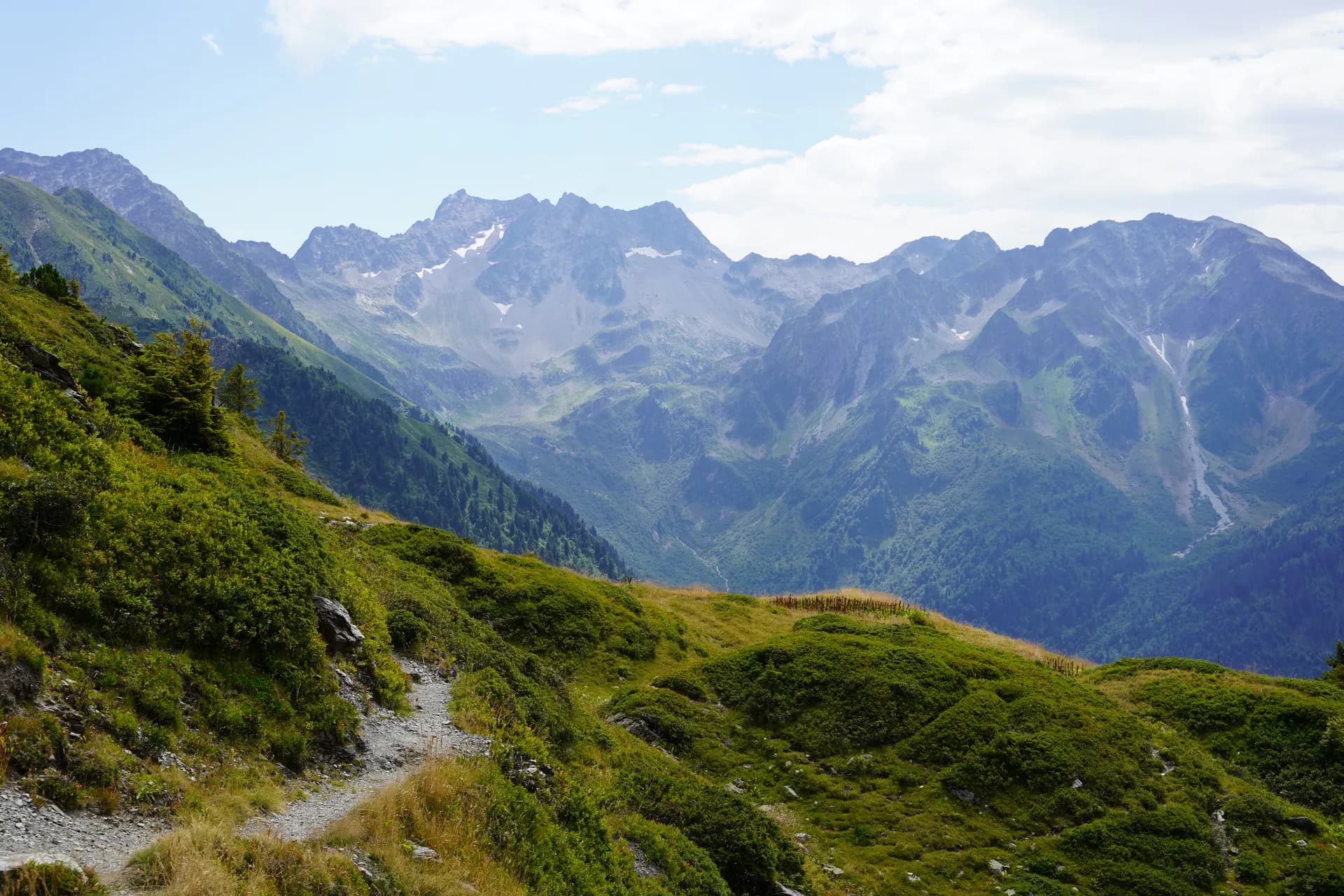 Second stage towards the Perrière refuge