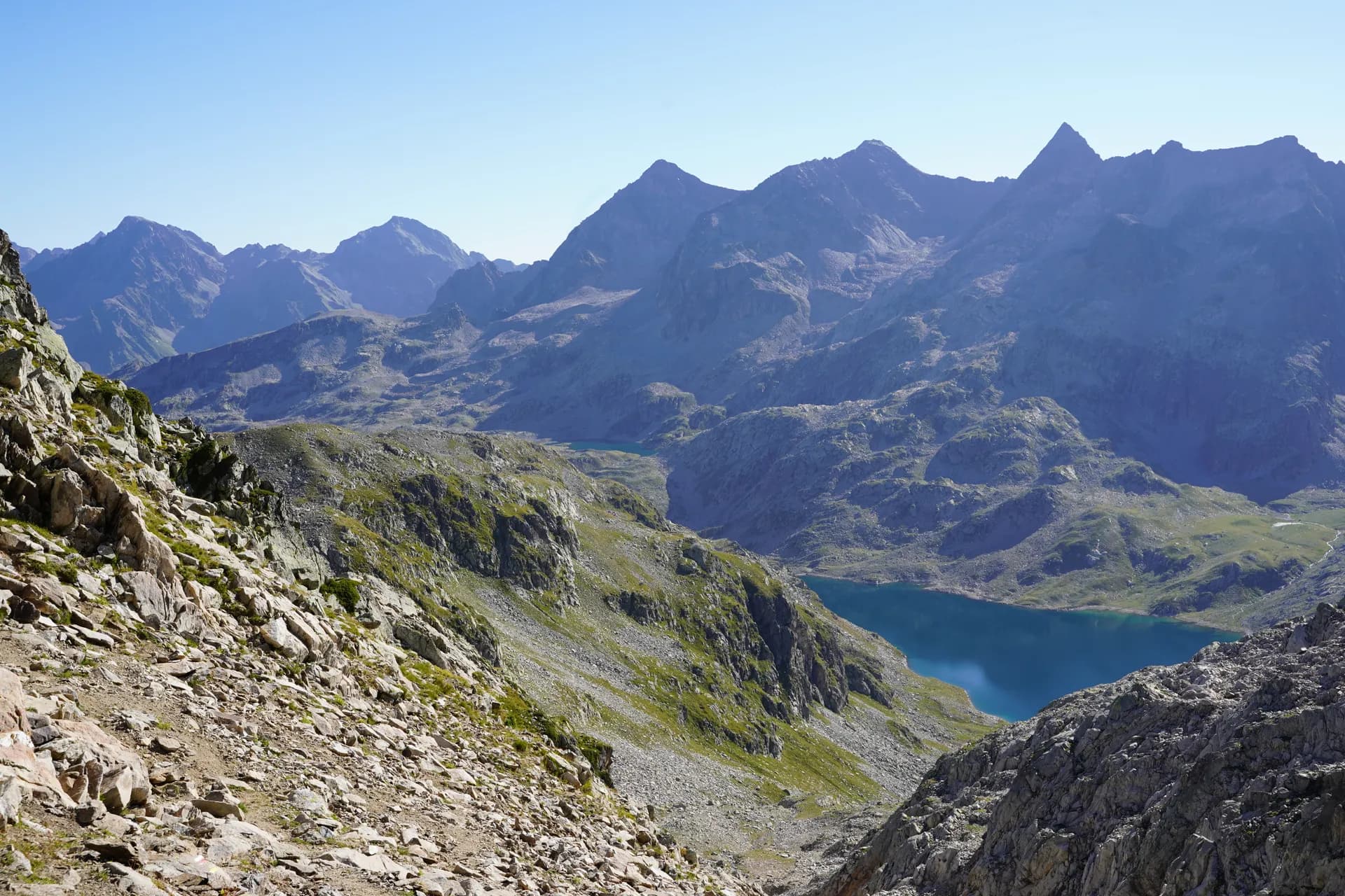 Ascent to the Col de la Vache (alt. 2534 m)