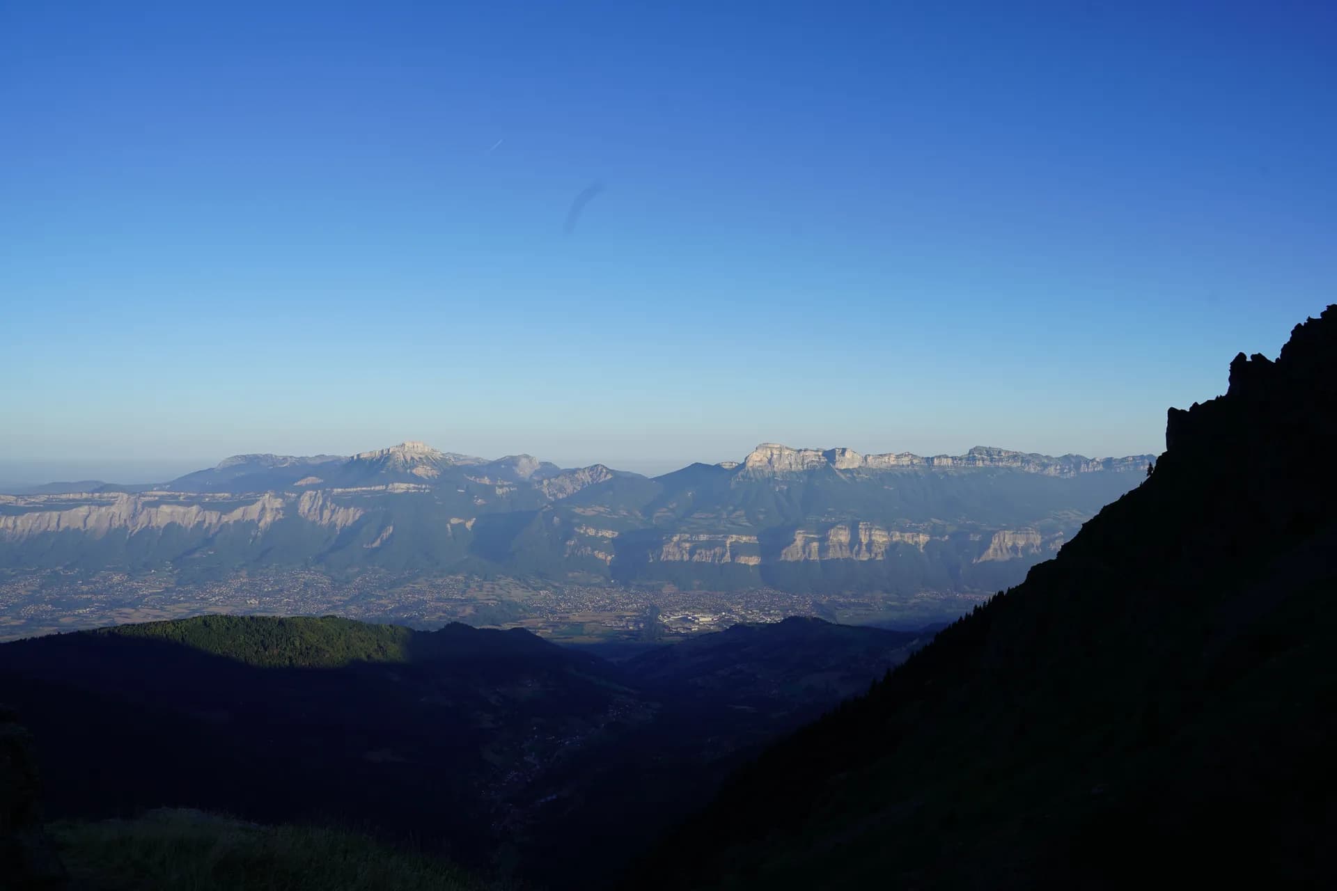 View of the Chartreuse massif
