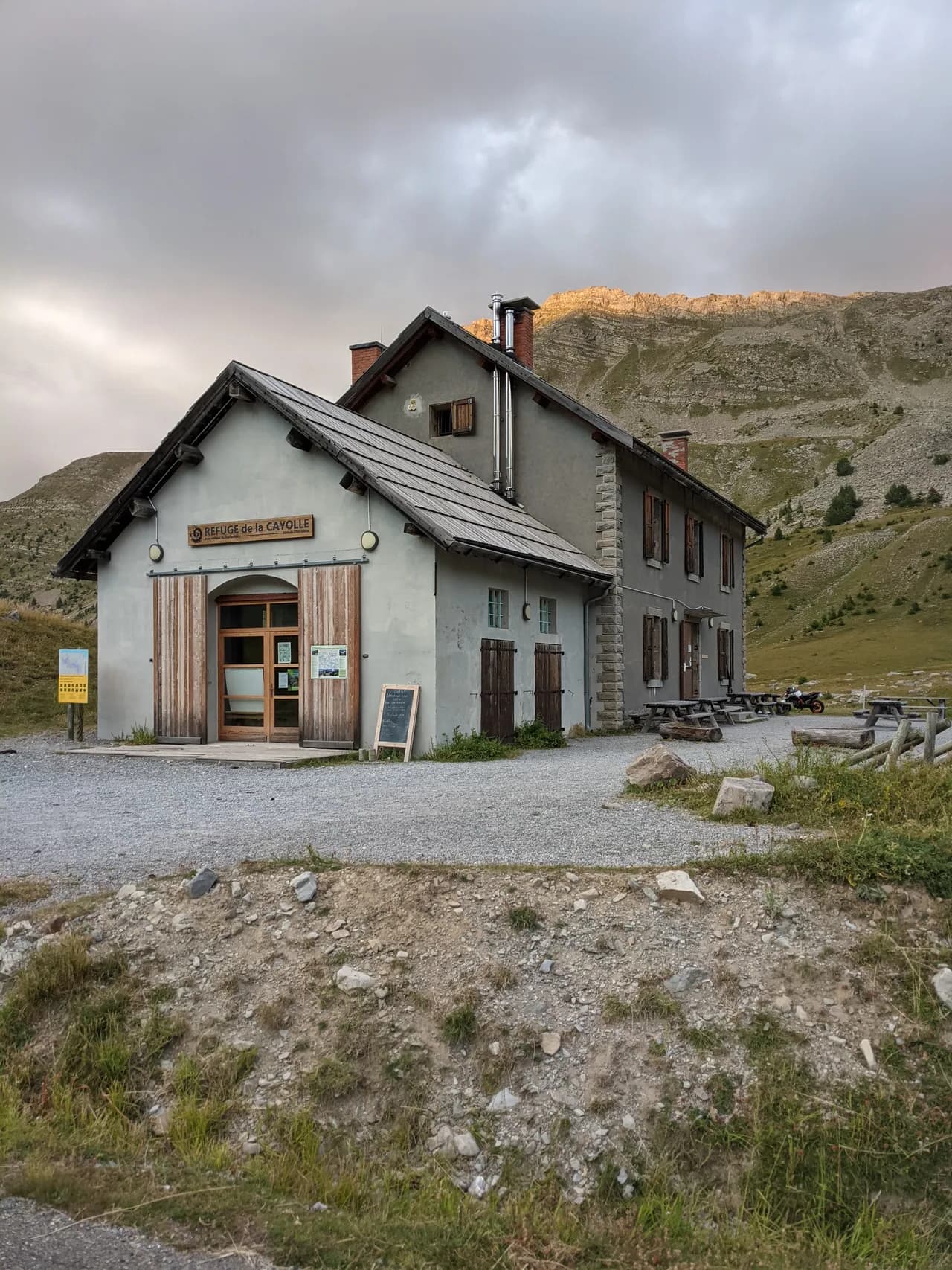 Le refuge de la Cayolle