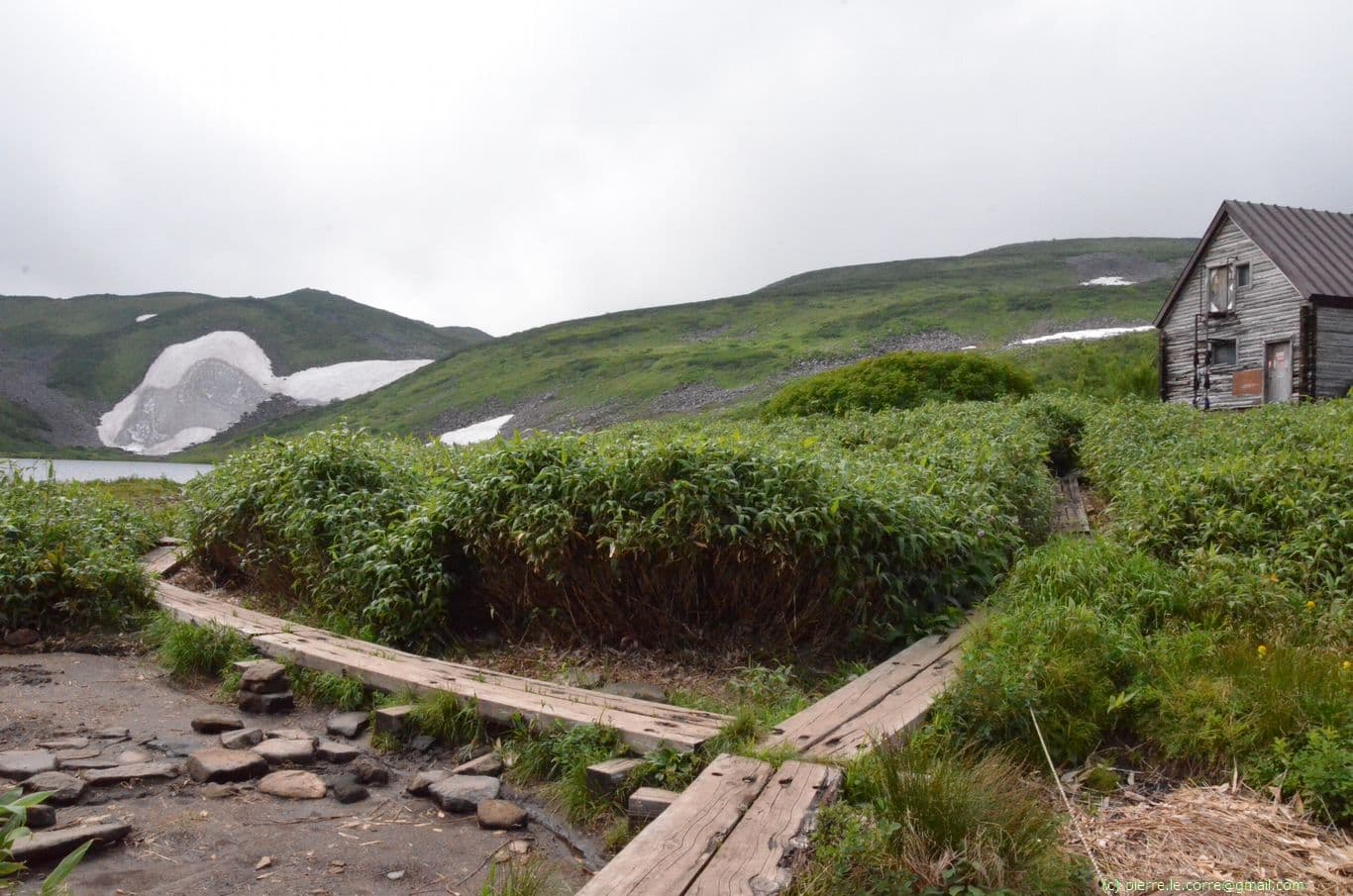 hutte non gardée sur le Daisetsu-Zan Grand Traverse