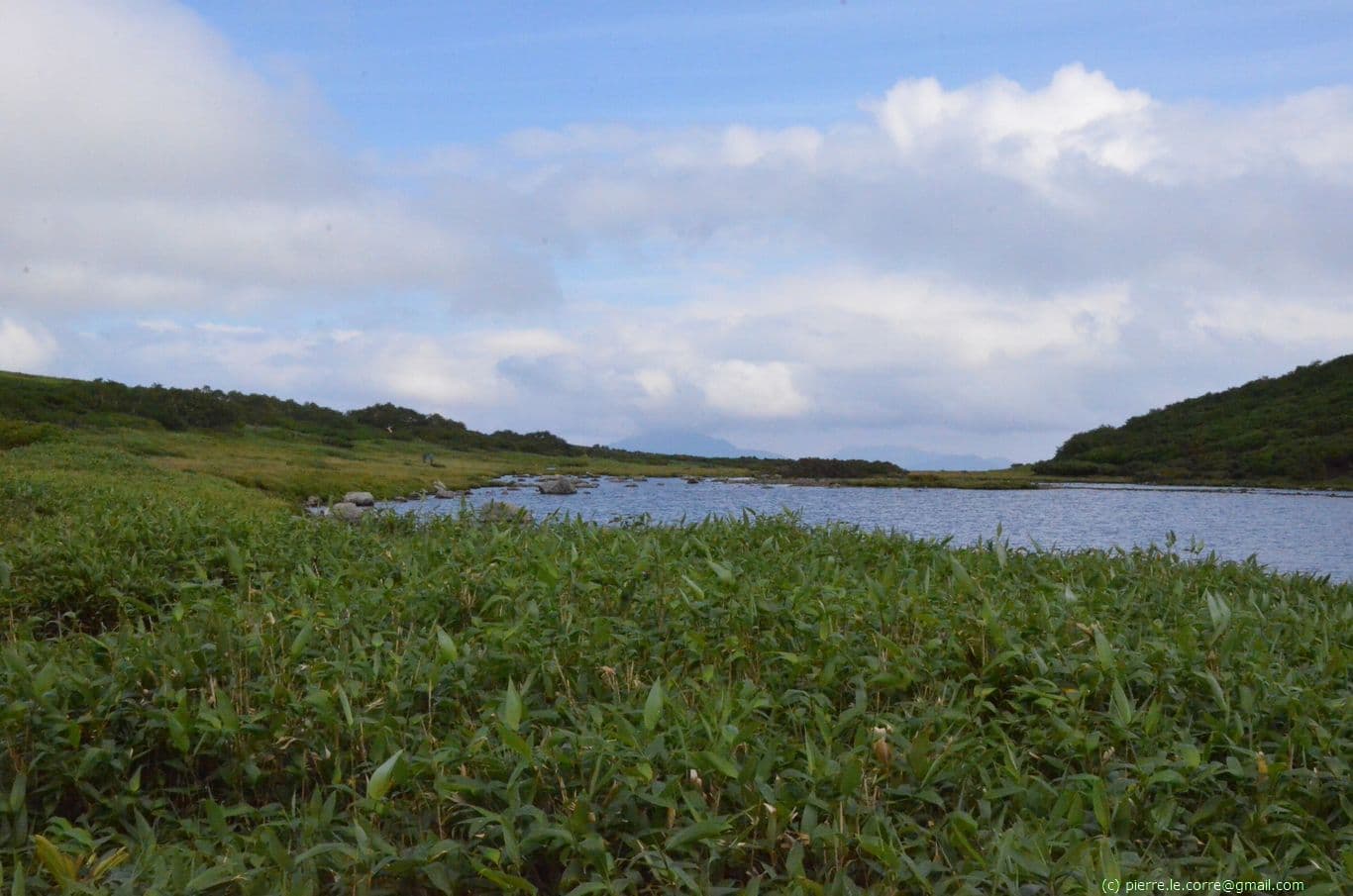 lac sur le Daisetsu-Zan Grand Traverse