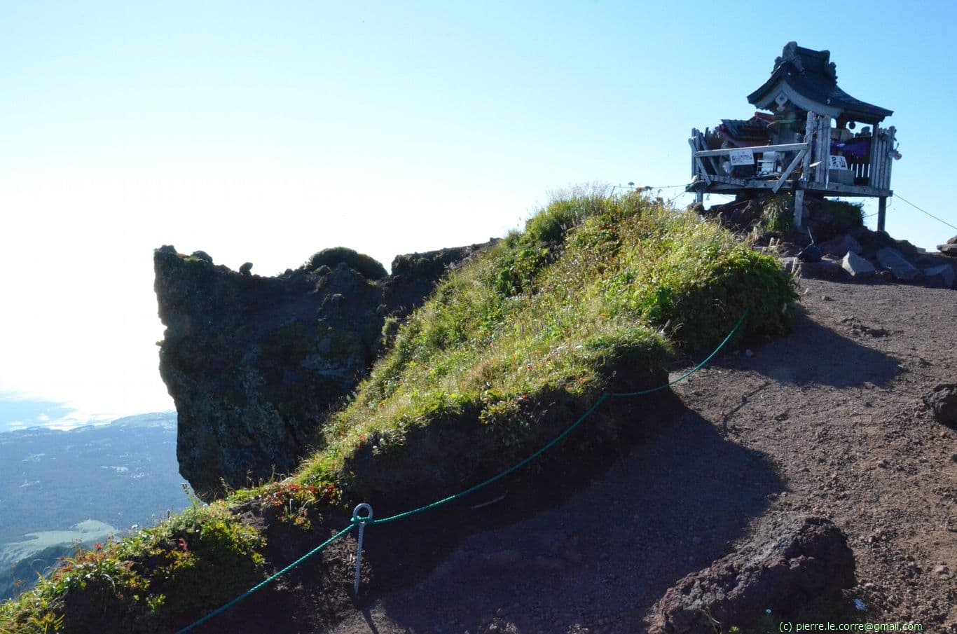 Petit temple du sommet Rishiri-zan