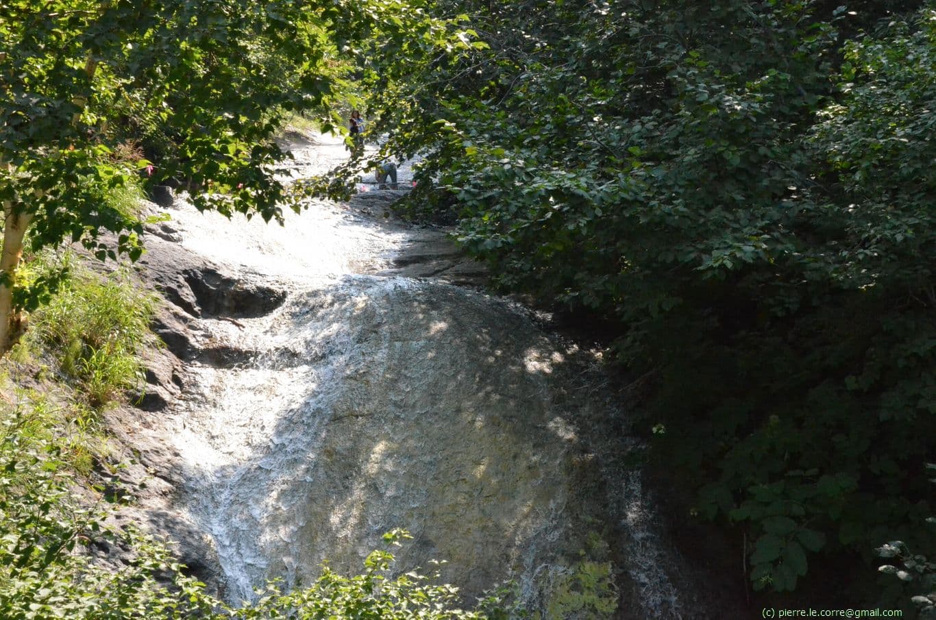 Kamuiwakka Hot Waterfall dans le parc Shiretoko