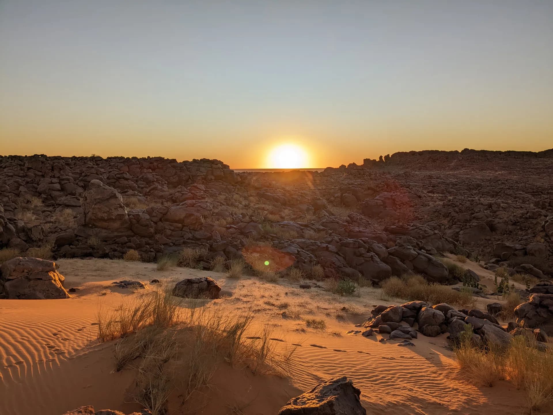 Coucher du soleil