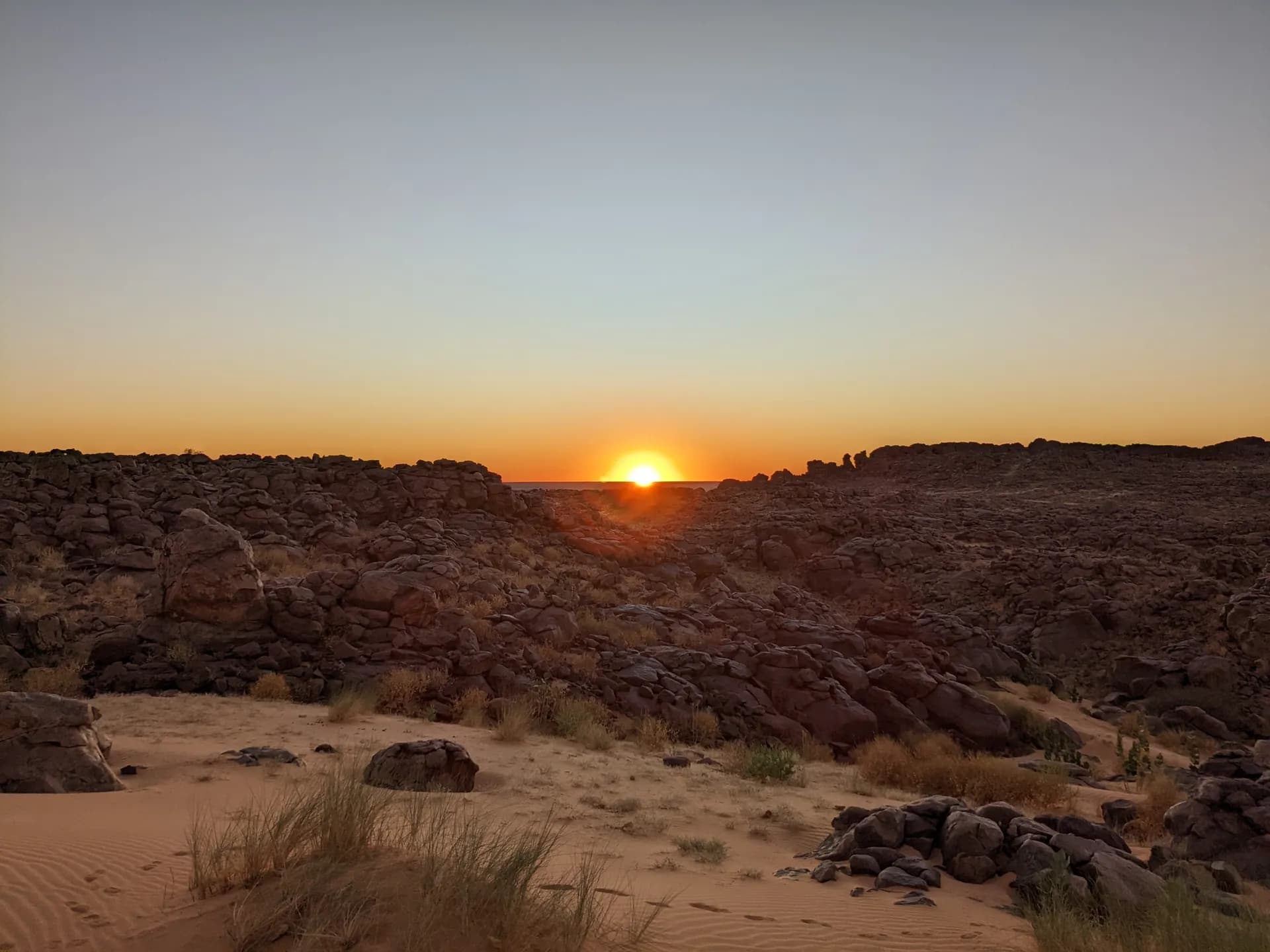 Coucher du soleil