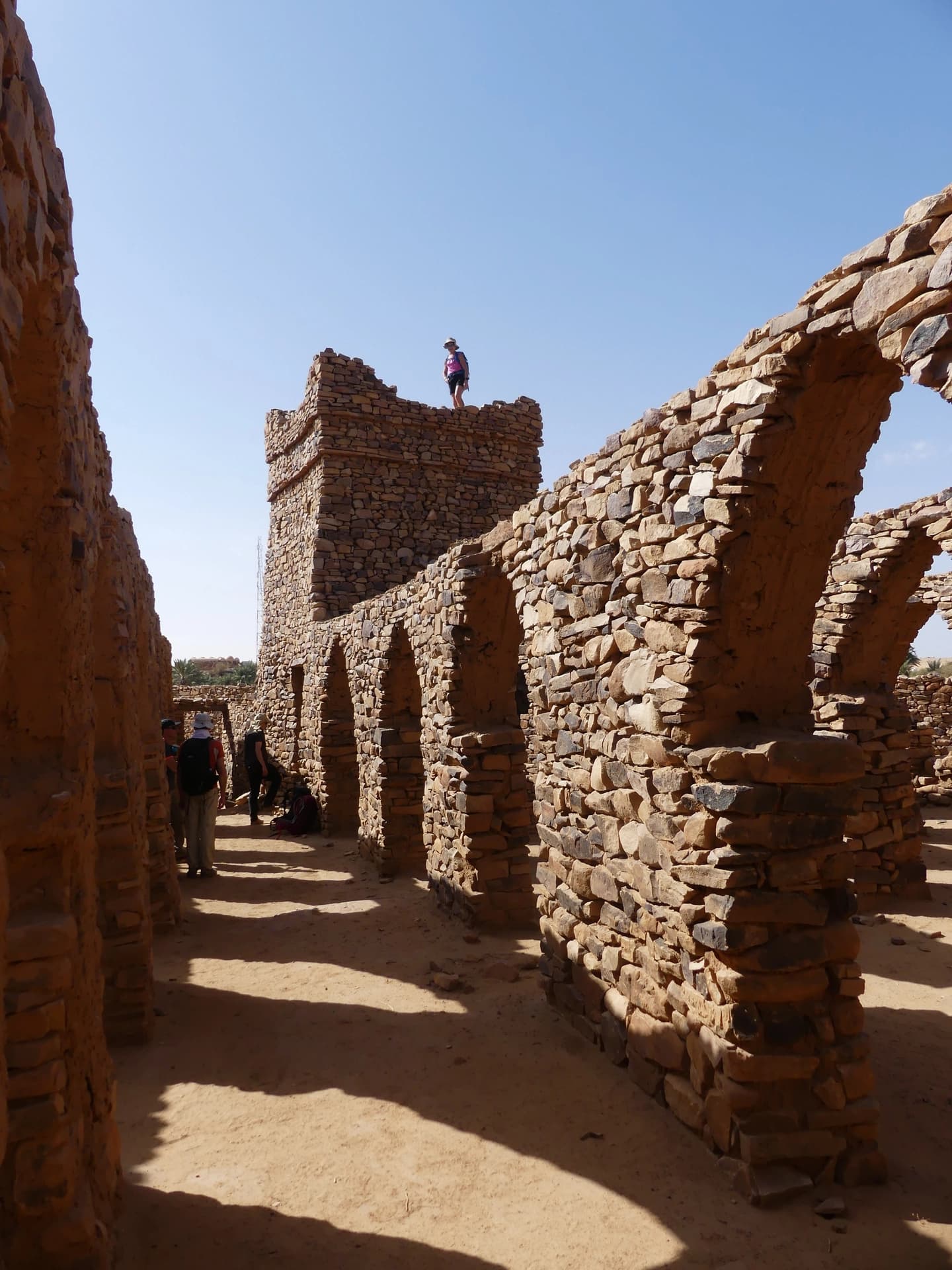 Alley of the old town of Ouadane (photo credit Rémi)