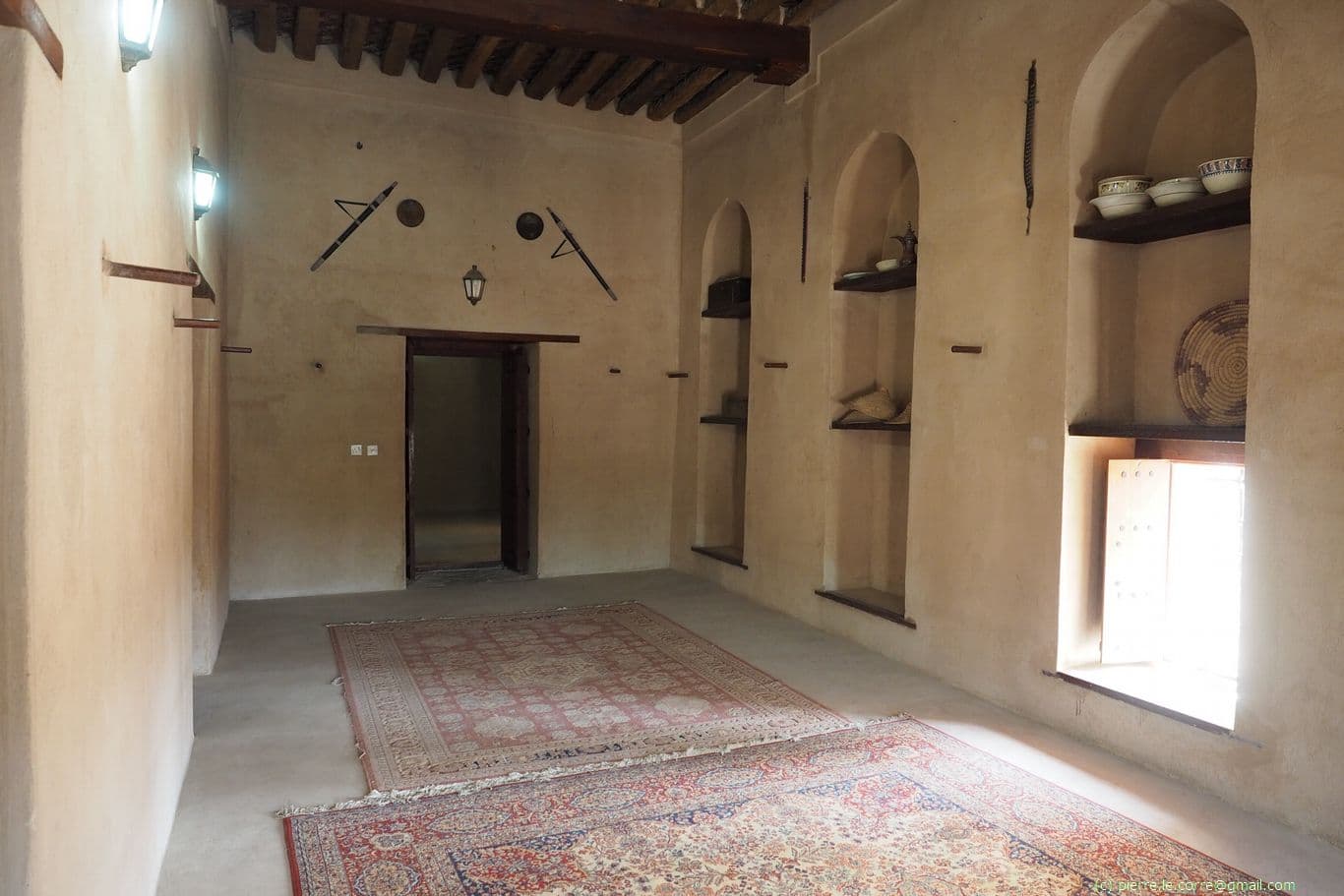 Salle dans le fort de Nizwa