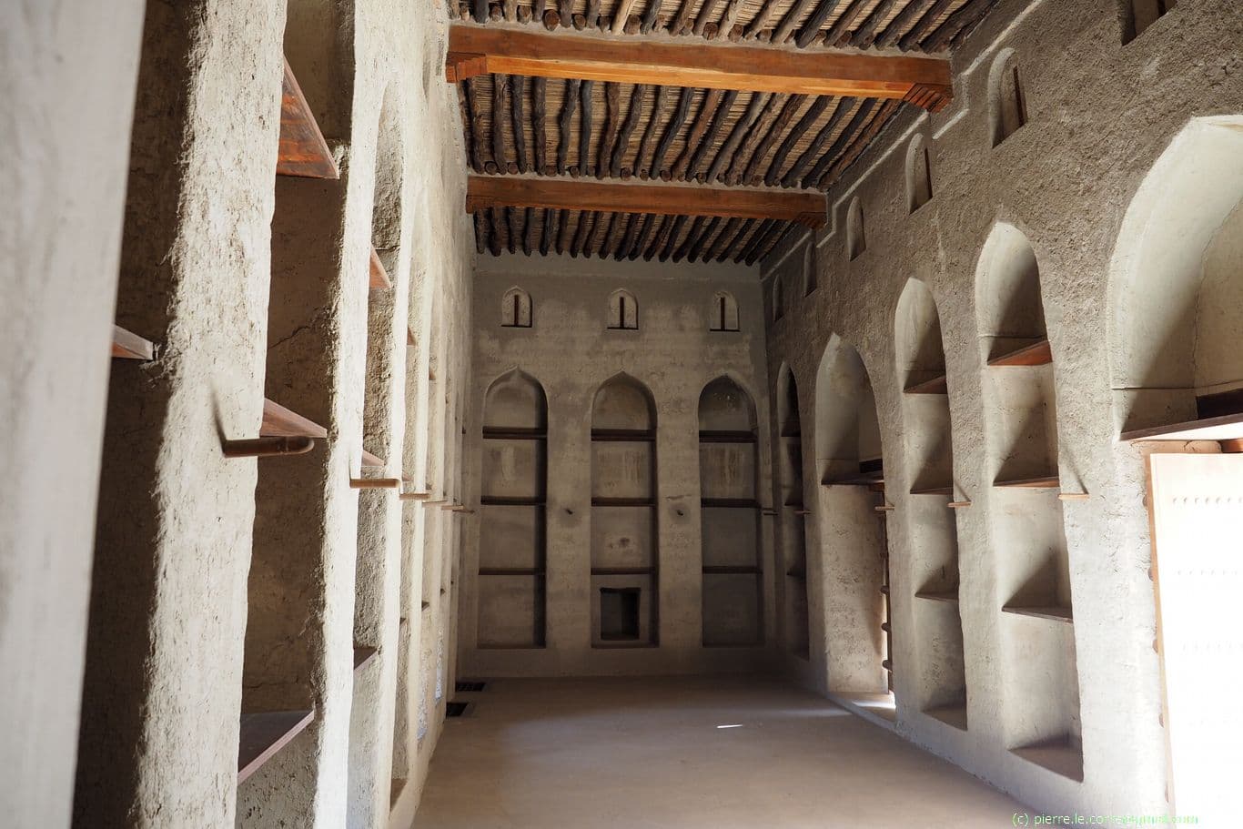 salle du fort de Bahla