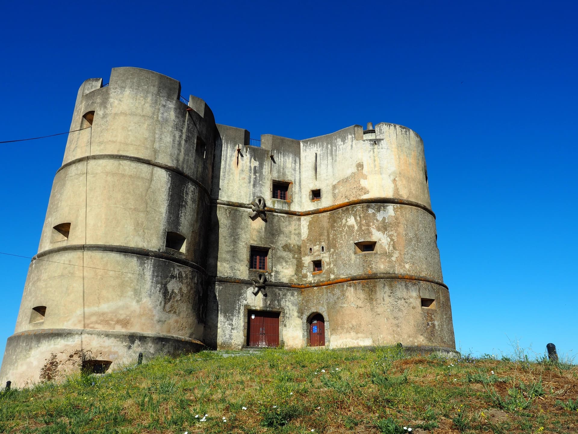 Le chateau d'Evora Monte (Castelo de Évora Monte)