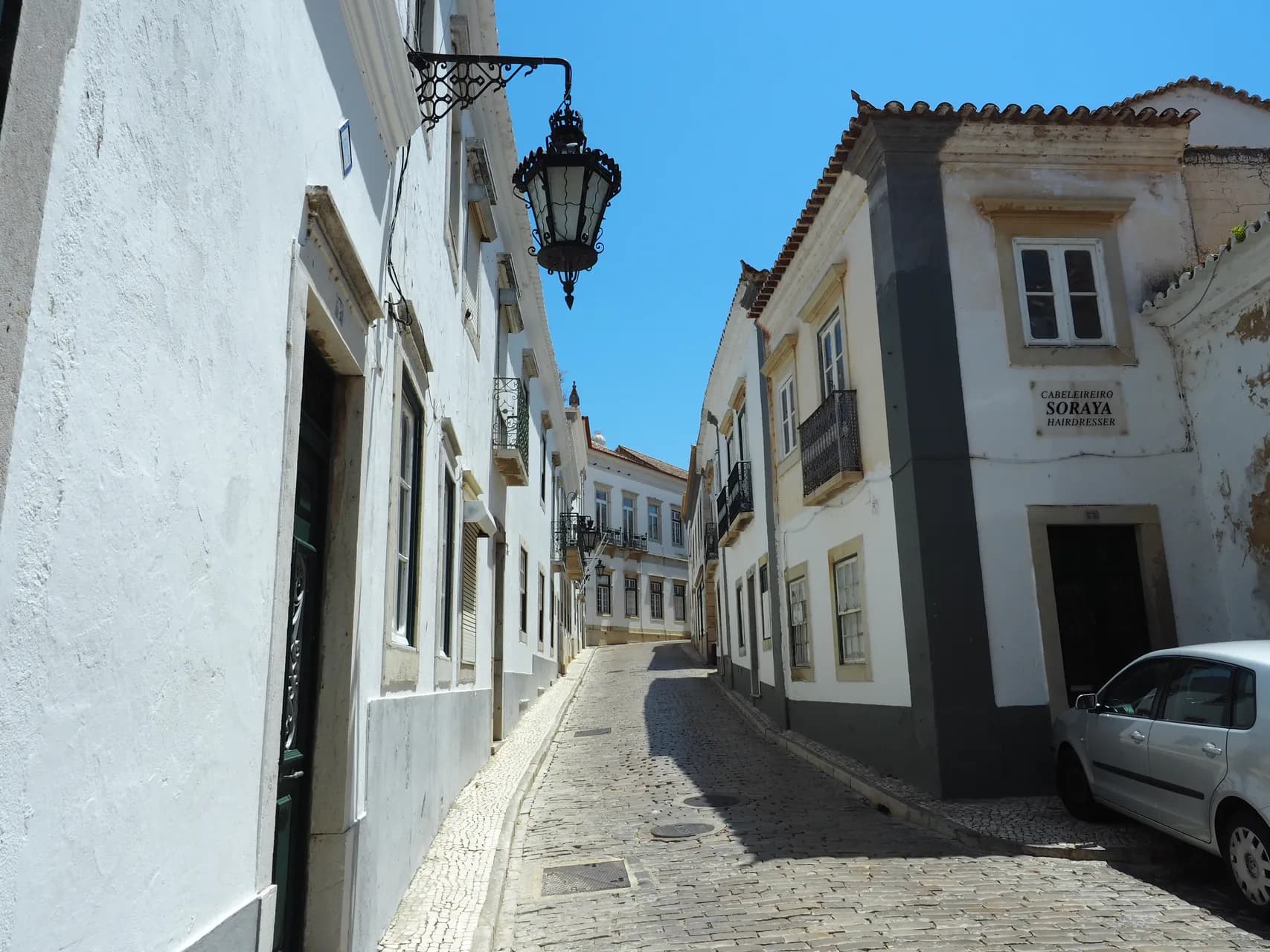 Rue pavée de Faro