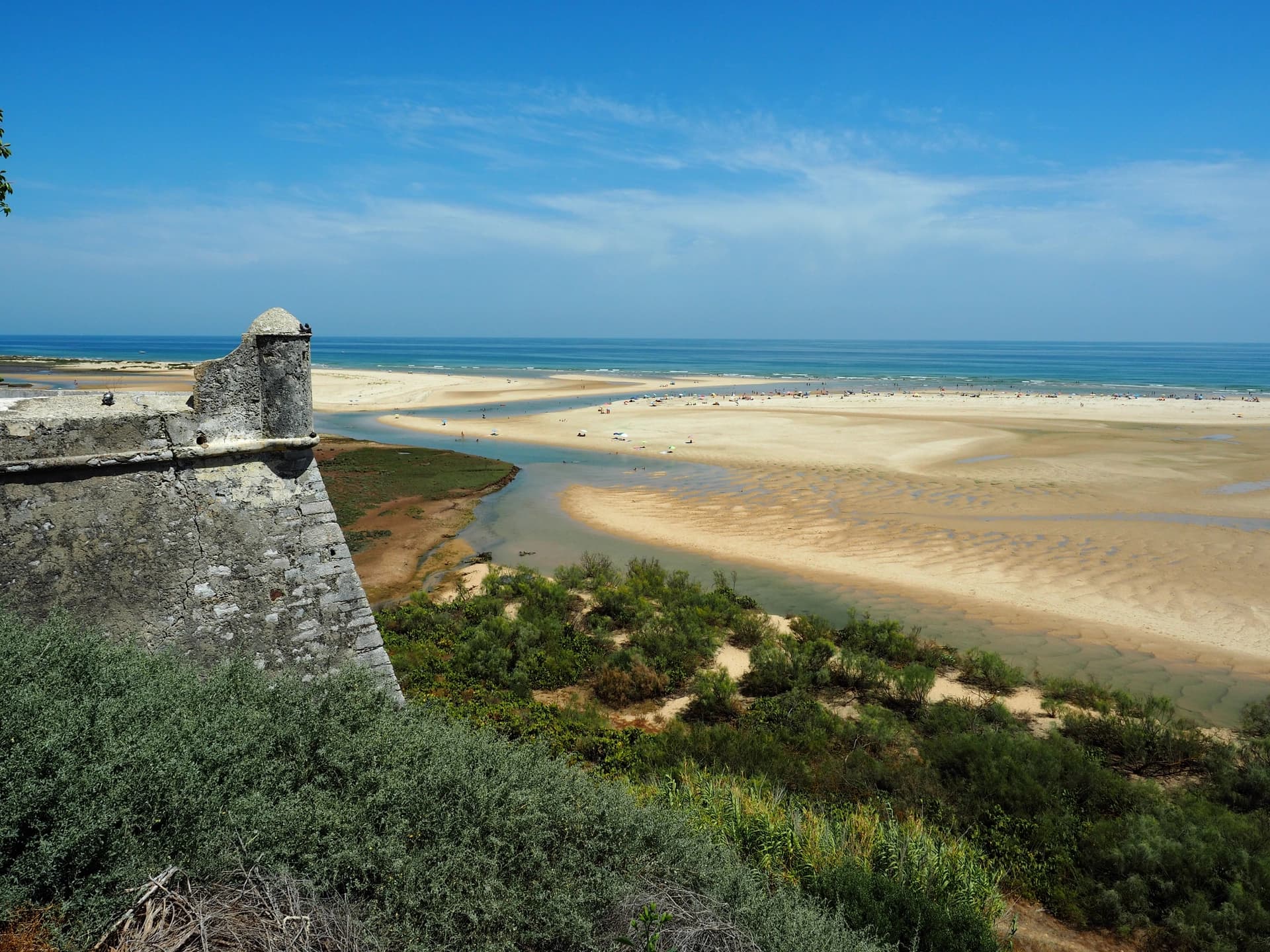 Fort de Cacela Vehla - municipalité de Vila Real de Santo António (Algarve)