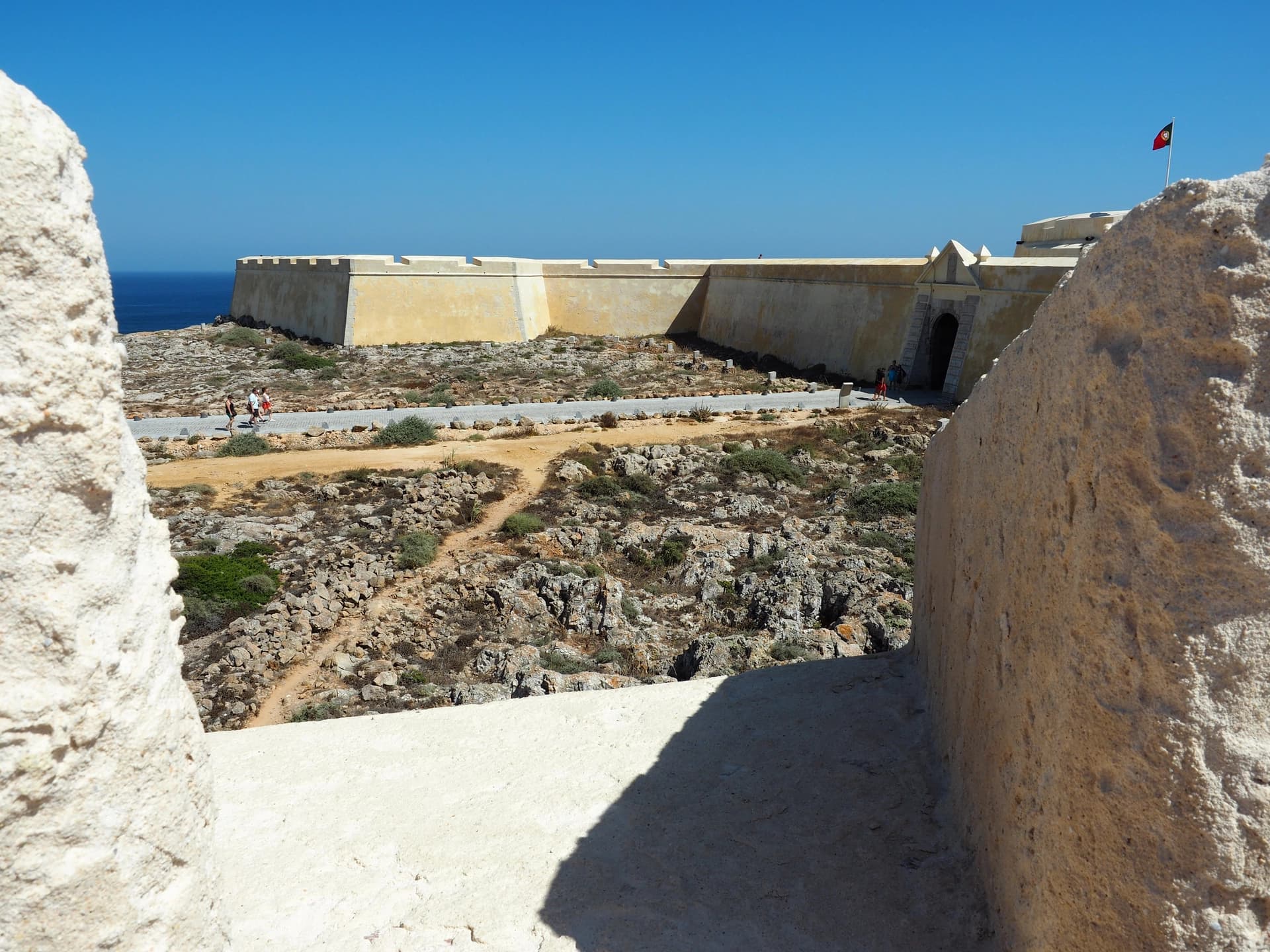 Entrée du Fort Carol do Cabo de São Vicente