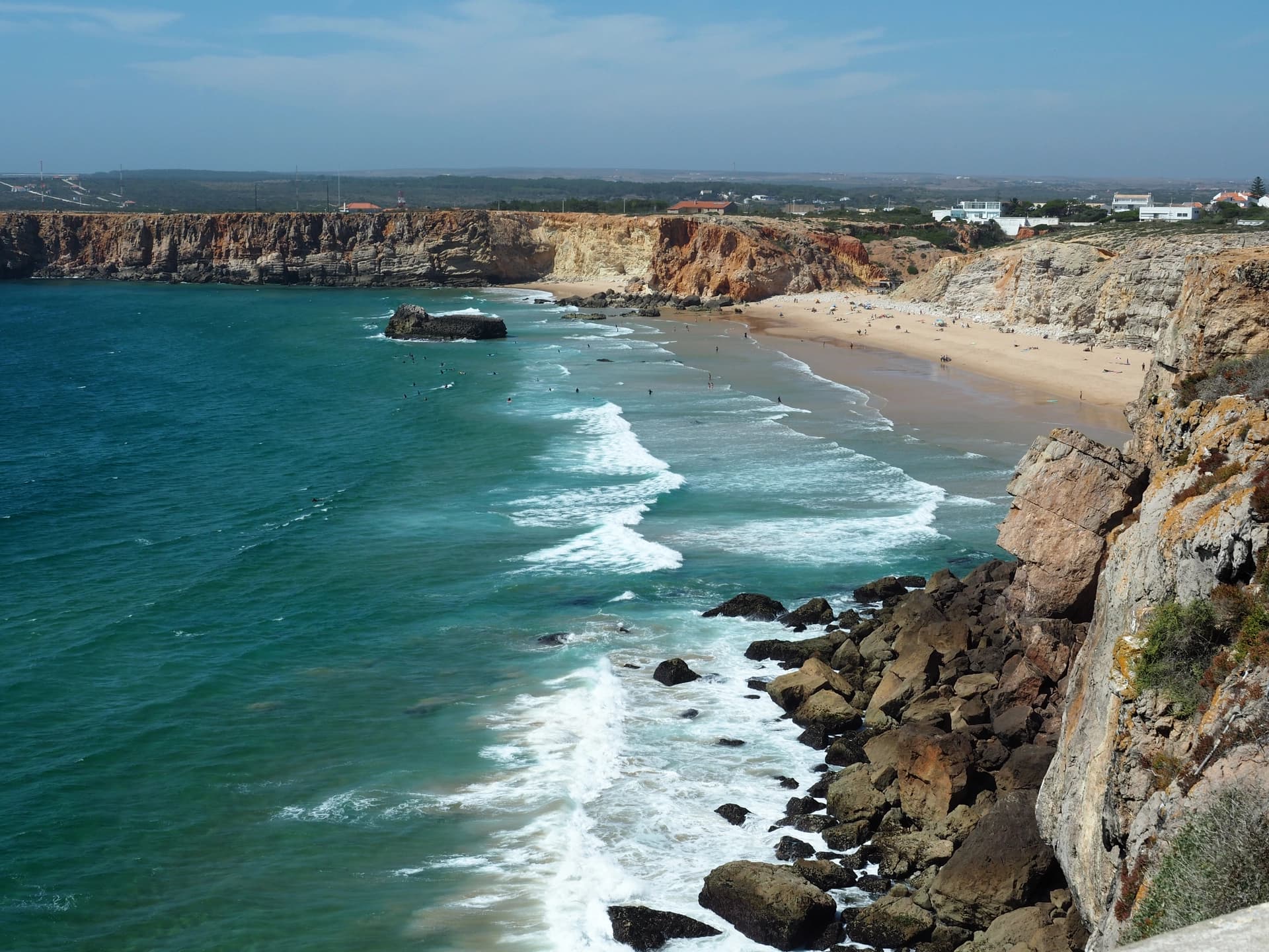Vue depuis le fort Carol do Cabo de São Vicente