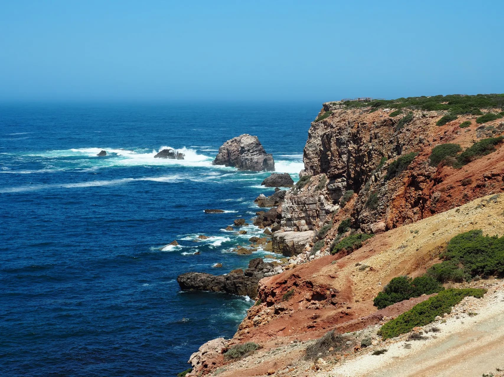 Marche en boucle autour de Praia ar Bordeira (lettre C à G)