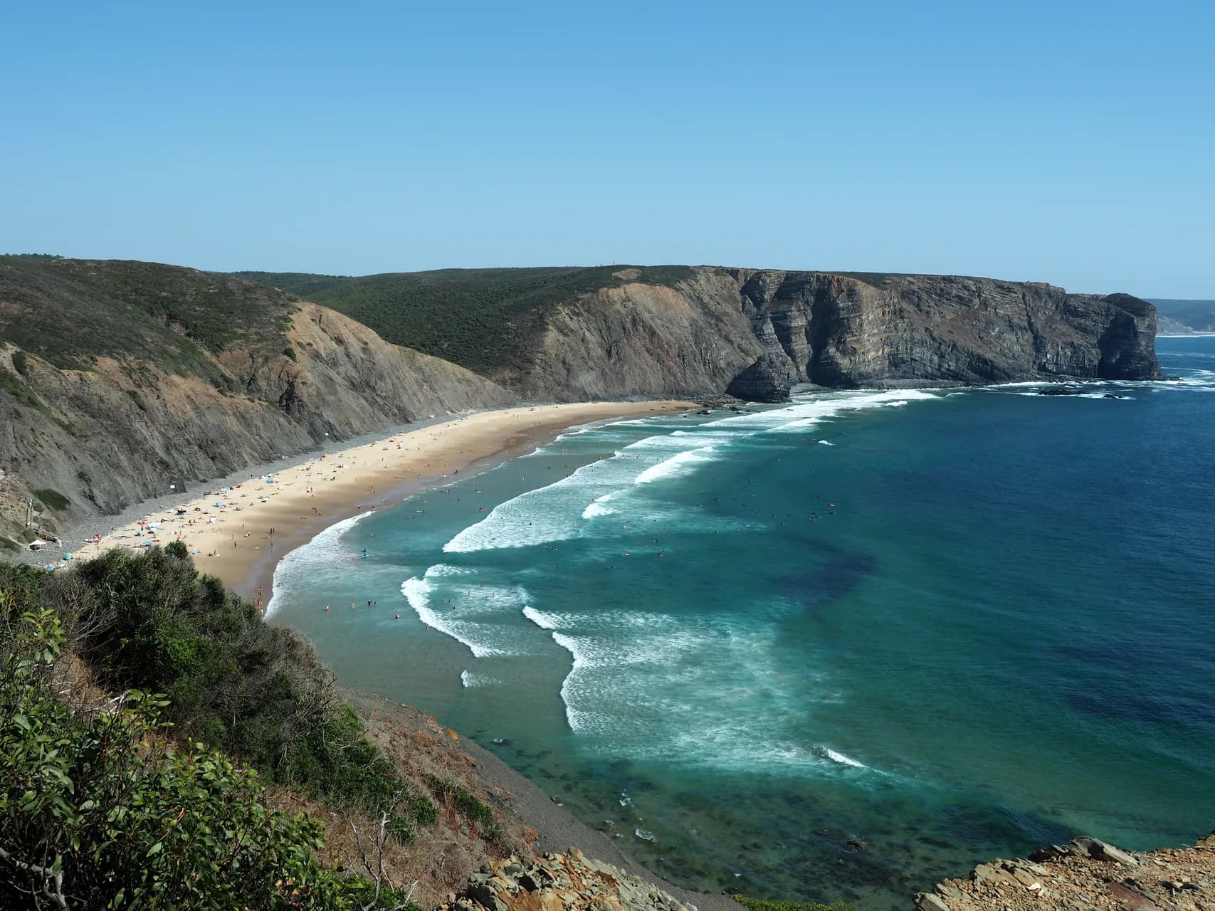 Marche en boucle autour de Praia ar Bordeira