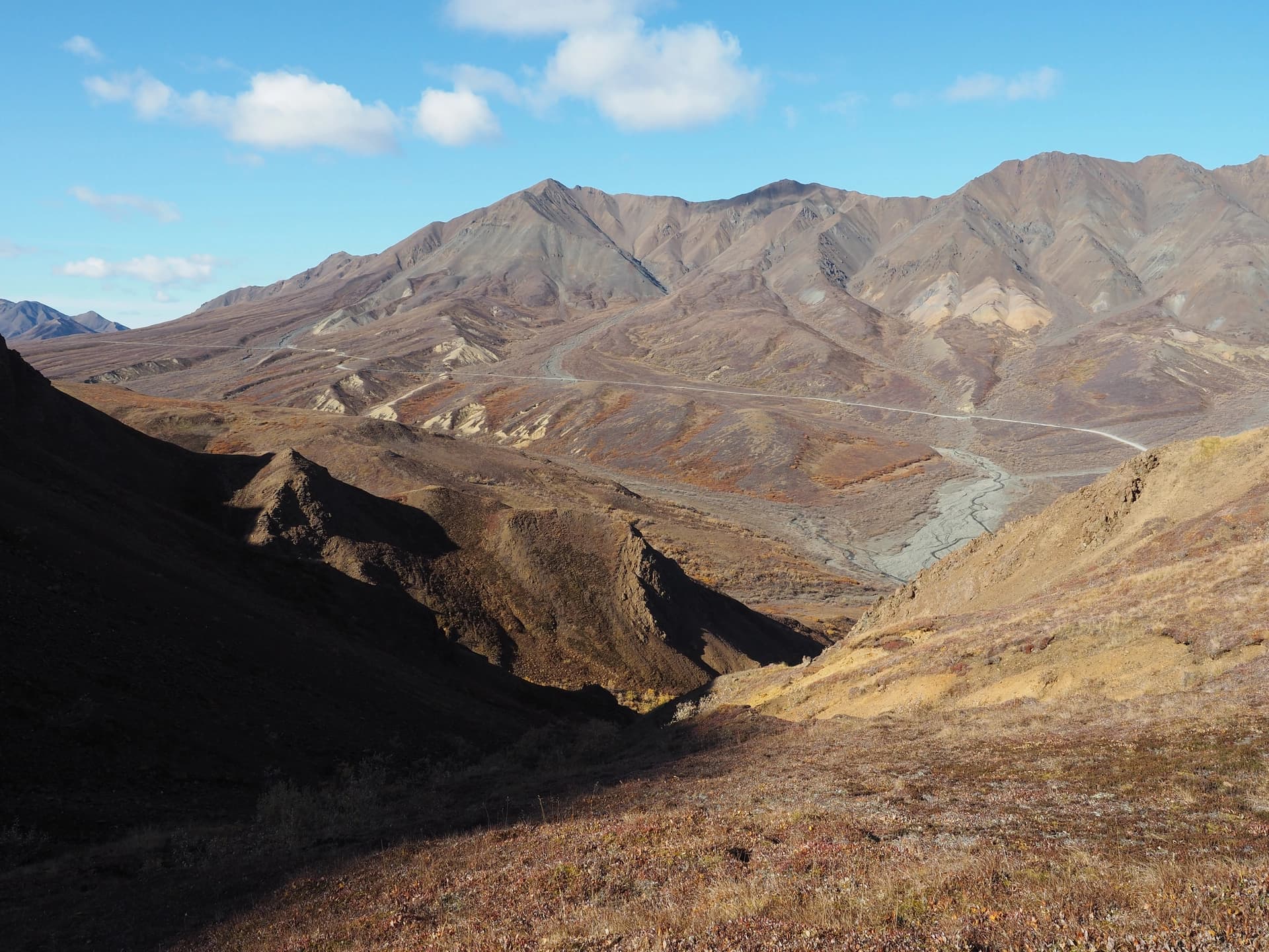 L'unique piste du parc : Denali Park Road