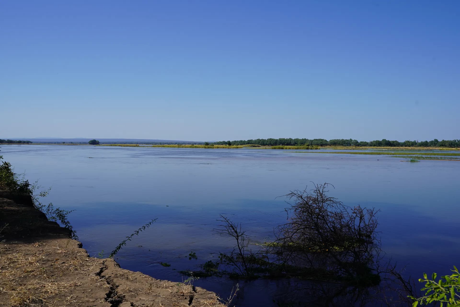 Autre point vue des rives du Zambèze